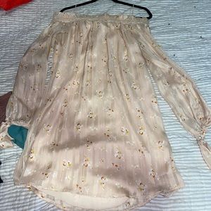 off the shoulder dress